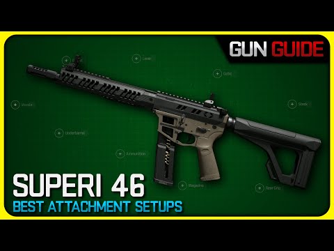 The SUPERI 46 is a Strafe Monster! | (Stats \u0026 Best Attachments)