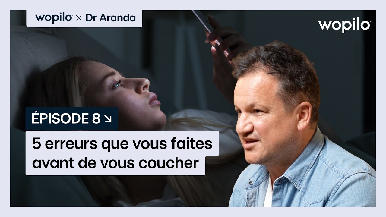 5 erreurs que vous faites avant de vous coucher