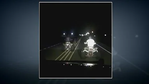 Dash cam video shows ATV in violent collision with...