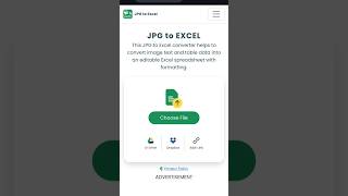 🟡 Convert JPG To Excel file #computer #viral #shorts #excel #file #pdf #divygyan101