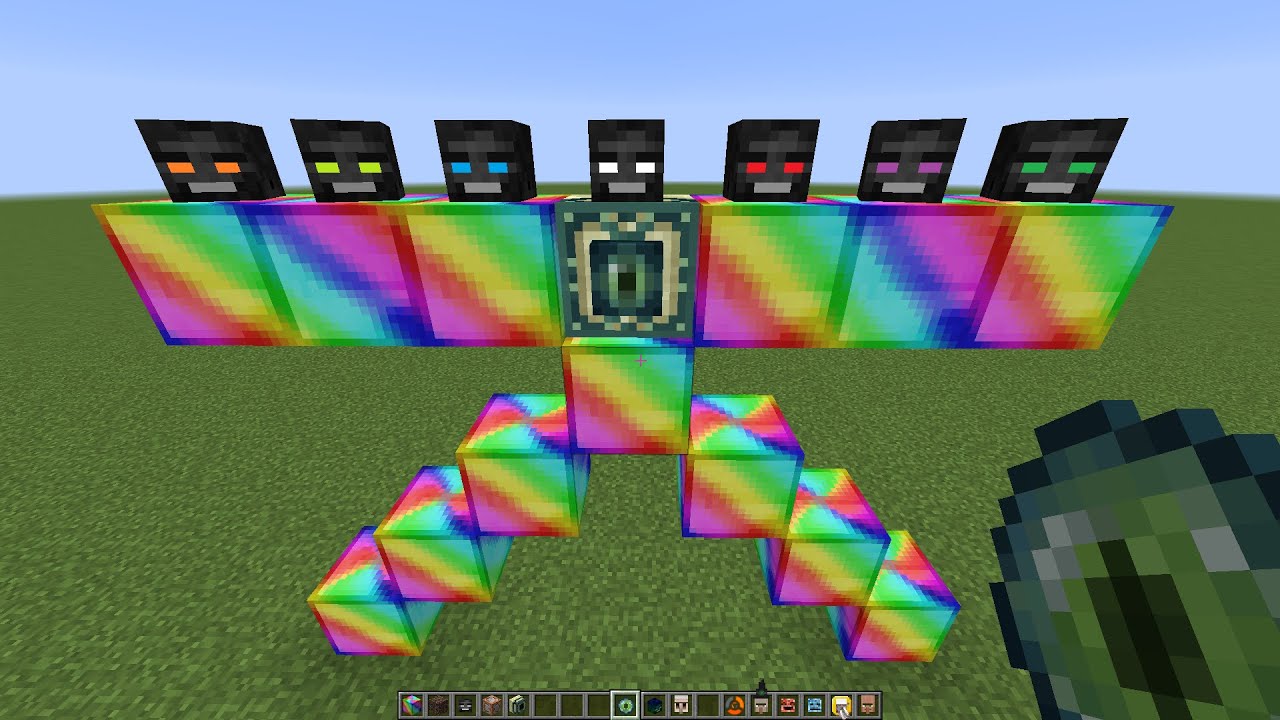 what if you create a Multi Golem Enderman in MINECRAFT - YouTube