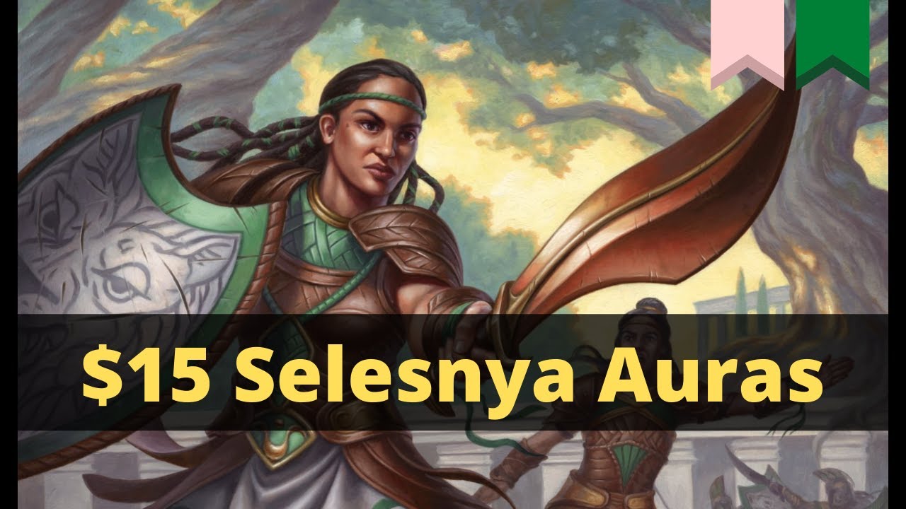Selesnya Auras - $15 Budget Mtg Deck - Theros Beyond Death Battlebox (1)