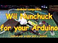 #198 Wii Nunchuck (I2C Joystick) for your Arduino project - Easy!