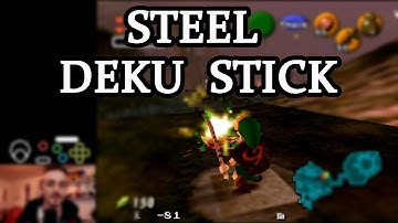 Steel Deku Stick Technique or How to not Break Deku Sticks on Golden Skulltulas