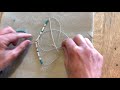 Noeud macramé, coulissant pour bracelet - TUTO