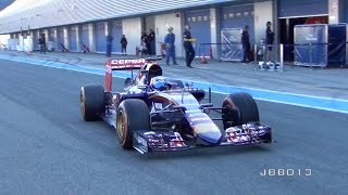 F1 Test Jerez 2015 - Pure V6 Sounds!
