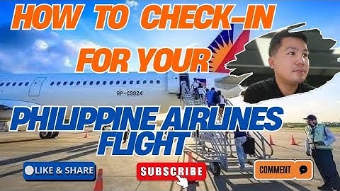 How to Check In for Your Philippine Airlines Flight