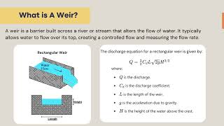 Celebrity Team 13 Sample Problem: Flow Measurement (Weir) Wealth