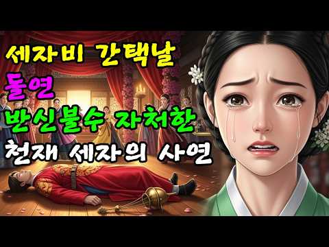 세자비 간택날 돌연 반신불수 자처한 천재 세자의 사연  | 야담 민화 옛날이야기 오디오북 수면동화 잠잘때듣는 이야기