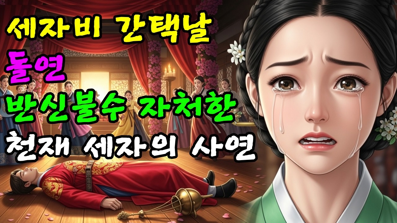 세자비 간택날 돌연 반신불수 자처한 천재 세자의 사연  | 야담 민화 옛날이야기 오디오북 수면동화 잠잘때듣는 이야기