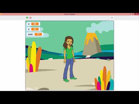 การสร้างเครื่องคิดเลขในโปรแกรม Scratch