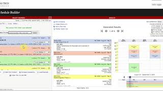 How to Use Schedule Builder (Raiderlink)