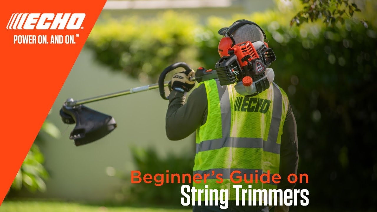 How to Install Blades on ECHO SRM Trimmers - YouTube