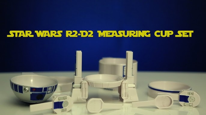 ThinkGeek Star Wars R2-D2 Measuring Cup Set 9 Units - NEW IN BOX