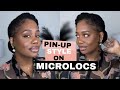 Pin-up Style on Microlocs | Kendra Kenshay