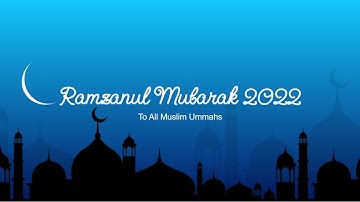 Ramzanul Mubarak 2022 with HTML and CSS