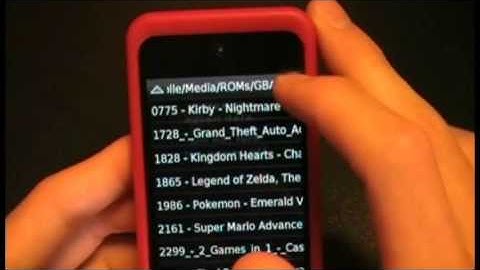 How to get GBA on iPod Touch for Free!
