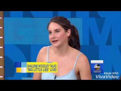 Shailene Woodley in "Good Morning America" talking about #BigLittleLies