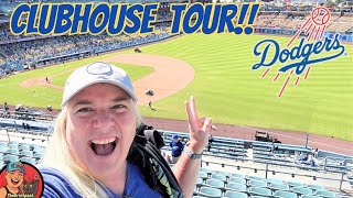 Dodger Stadium Clubhouse Tour! Ultimate Game Day Experience 🧢⚾️🏟️