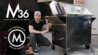 The Best Grill and Smoker! The M36 MOAG  Mother of all Grills