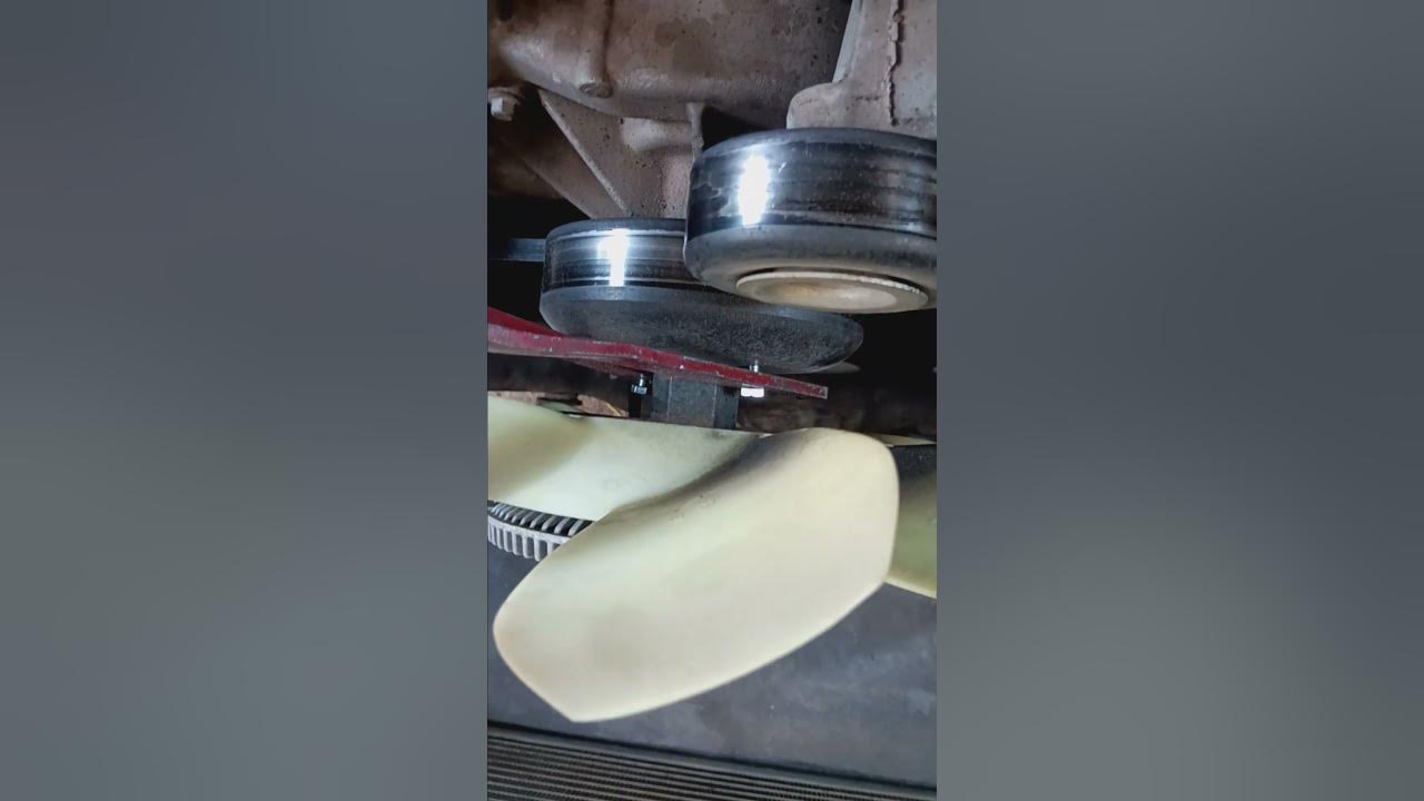 How to remove clutch fan 03 silverado tahoe escalade 2000 2006 howto