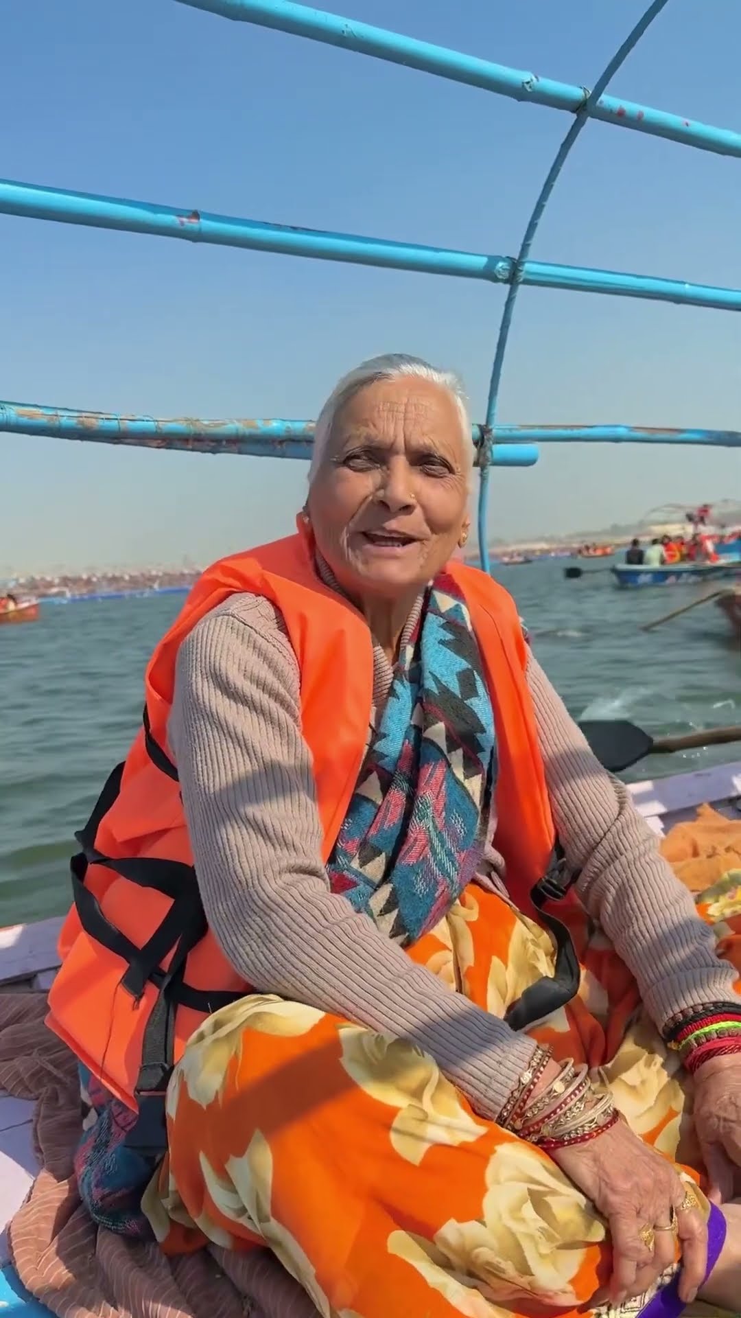Mahakumbh 2025 (prayagraj ) with dadipota ? mini vlog #shorts #ytshorts