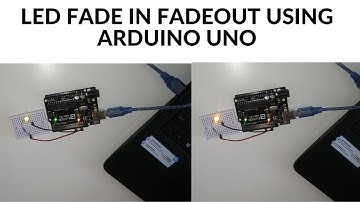 LED fade in  / out program by using arduino UNO | Embedded C program | Basic LED program
