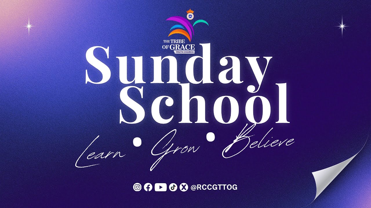Sunday School || RCCG The Tribe of Grace || 01-02-2026