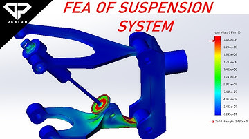 FEA of Double Wishbone Suspension Systems for FSAE & BAJA SAE | FEA | Motorsports | DP DESIGN