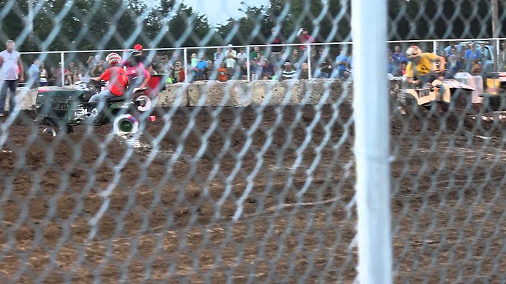 Garnett Lawn Mower derby 8/9/2014 Dallas Higginbot...