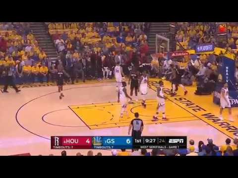 2019 NBA季後賽(勇士 VS 火箭)game1 全場精華