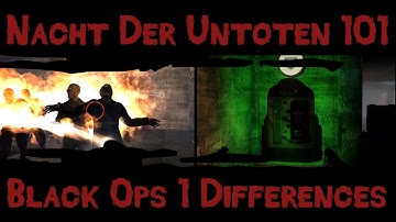 Zombies 101 :: Nacht Der Untoten 101 :: Black Ops 1 Differences & Changes