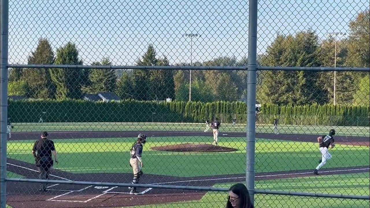 Jonah Schroeder 2025 Hitting Hard Line Drive Single to CF Art Wright