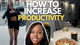 How To Enter Your PRODUCTIVE GIRL Era: The Weekly Self-Discipline Method