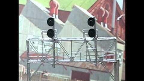 N Scale Signal Bridges Video