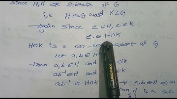 UNIT-3###Normalsubgroups## Theorem-5##$ imp 10m