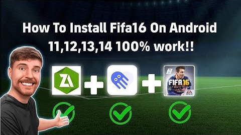 HOW TO INSTALL FIFA 16 MOD EA FC 25 ON ANDROID 11,12,13,14 WORK ALL DEVICE!!