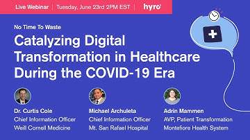 No Time to Waste: Catalyzing Digital Transformation in Healthcare During the COVID-19 Era - Hyro