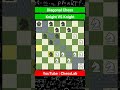 The Clash of the Knights: An Intense Diagonal Chess Battle