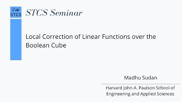 Local Correction of Linear Functions over the Boolean Cube