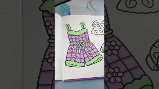 relax &amp; color floral romper 💜💚 Southern Lotus Cutie Patterns ✨