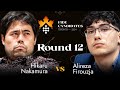 Round 12 | Hikaru Nakamura vs Alireza Firouzja | FIDE Candidates 2024