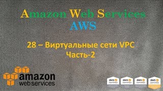 AWS - Виртуальные Сети VPC - Часть-2 - Создание нашей Сети