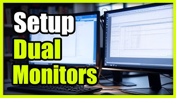 How to Setup Dual Monitors in Windows 10 or 11 (2025)