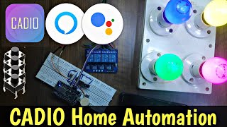 ESP8266 Cadio Home Automation: Google Home and Alexa Integration