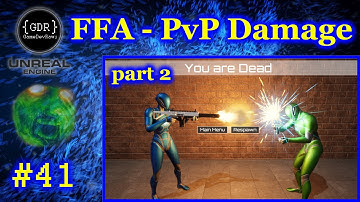 Free For All - PvP Damage & Spawn Points - #41 Make a Multiplayer Game in Unreal Engine - Tutorial
