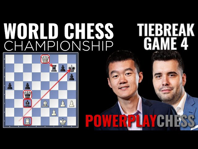 ChessNetwork - Game 4: 2023 World Chess Championship !wcc