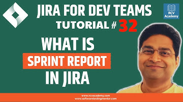 JIRA Tutorial #32 - Sprint Report in Jira | Jira Reports Tutorial