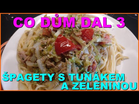 Video: Jak Vařit špagety Se Zeleninou