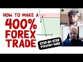 How to make a 400 forex trade stepbystep trading system